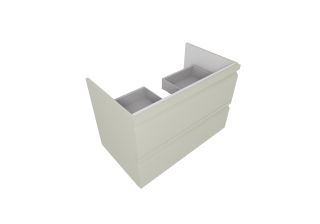 Тумба с раковиной Aquatek Вега AQ77080-GS 81 см шалфей зелёный